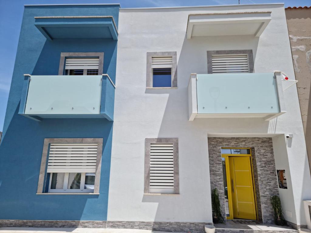 Esterno della villa Blu Loft